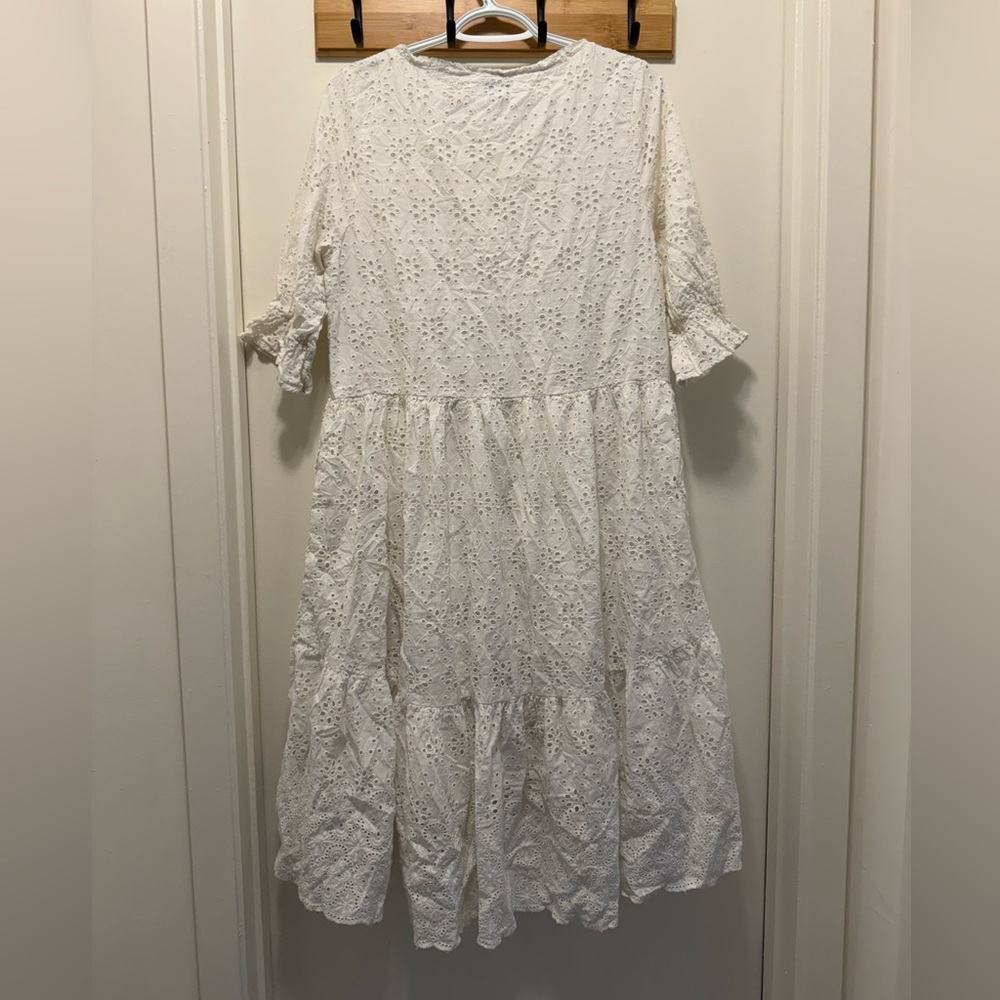 Sundance Jasmine Eyelet Tiered Dress - Picture 5 of 6